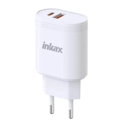 Inkax Y05 USB-A+Type-C 20W zaryadlash qurilmasi