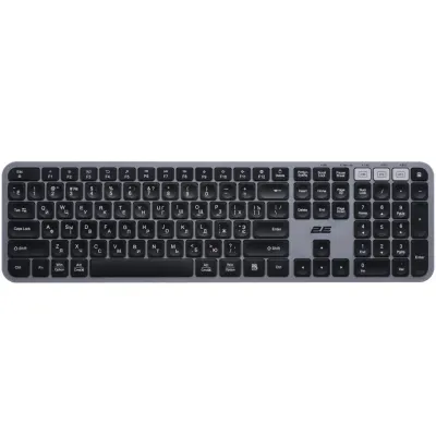 Klaviatura 2E KS240 WL (2E-KS240WG), Gray