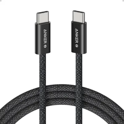 Zaryadlovchi kabel Anker Zolo USB-C to USB-C Cable, Black