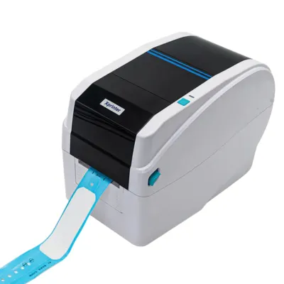 Термал узатиш ёрлиғи принтери ва лента учун Хпринтер T261E 50mm 203 мм/с USB + LAN