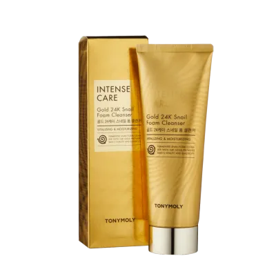 ПЕНКА ДЛЯ УМЫВАНИЯ - Intense Care Gold 24K Snail Foam Cleanser