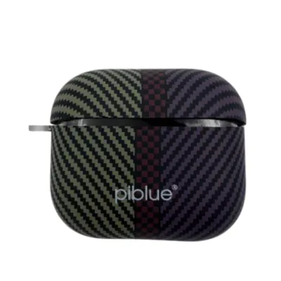 Piblue CH0908 AirPods 3 uchun (yashil, binafsha) quloqchin qutisi