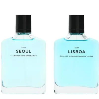 Zara Seoul 100мл & Zara Lisboa 100мл - туалетная вода для мужчин