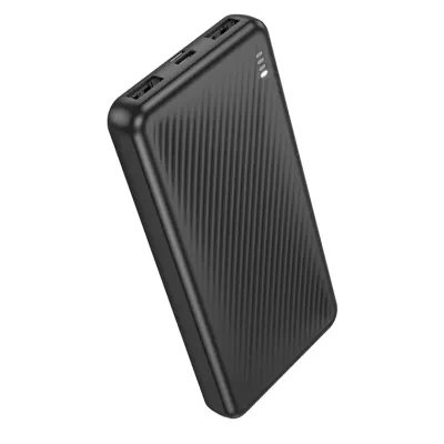 Tashqi batareya BOROFONE BJ80, 10000mAh qora
