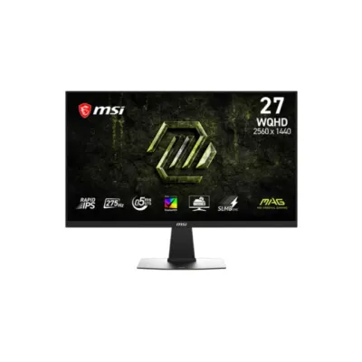 Монитор MSI MAG 276QE27 Rapid IPS / 27″ / 275Hz / WQHD 2K (2560x1440) / 0.5 ms / HDR400 Black