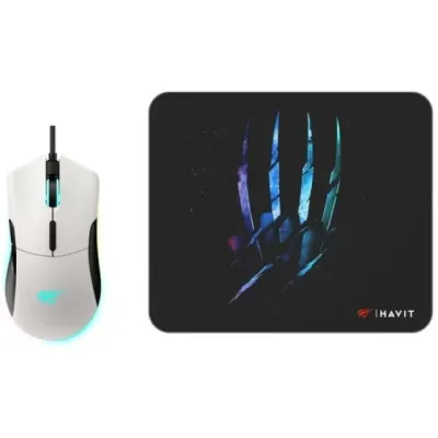 Игровая мышь Havit MS1037CM Gaming моусе & моусе пад combo