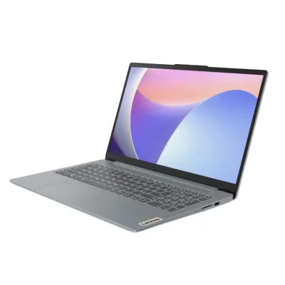 Ноутбук Lenovo IdeaPad Slim 3 15IAN8: 15.6" FHD TN, Intel Core i3-N305, 8GB LPDDR5, 128GB UFS, Arctic Grey