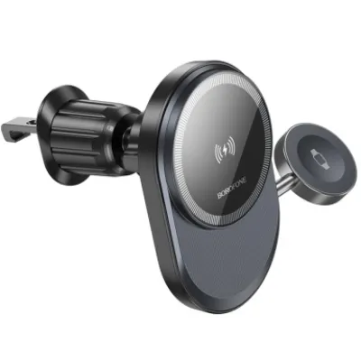 Borofone BH219 қора автомобил учун смартфон тутқичи
