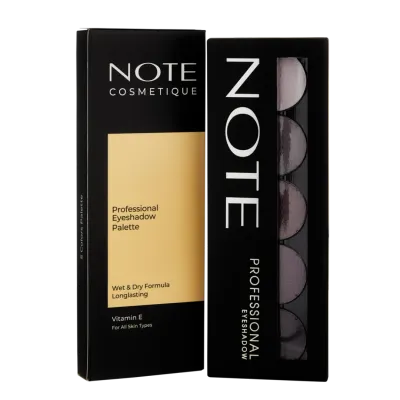 NOTE PROFESSIONAL EYESHADOW 102 ko'z uchun ten to'plami