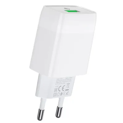Зарядное устройство Hoco C72Q 18W QC3.0 белый