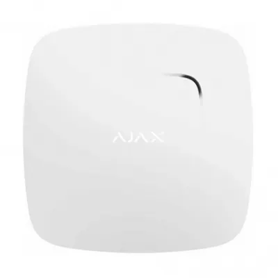 Датчик дыма с температурным сенсором Ajax FireProtect White