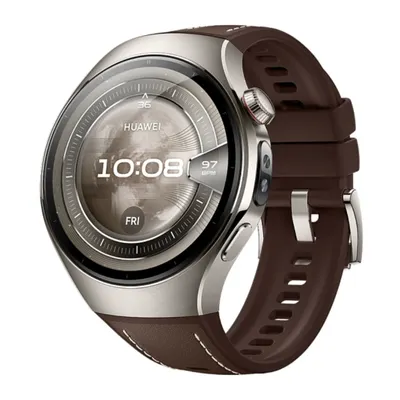 HUAWEI Watch 5 Brown lather smart-soati, 46 mm