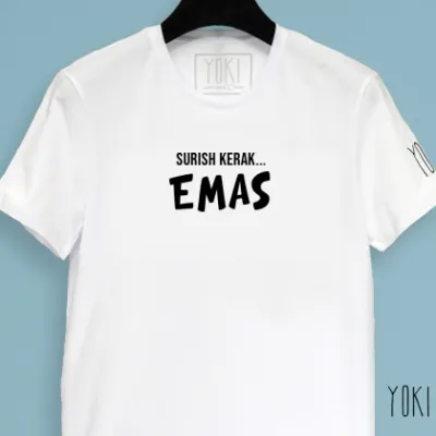 YOKI "Surish kerak... EMAS" White futbolkasi M