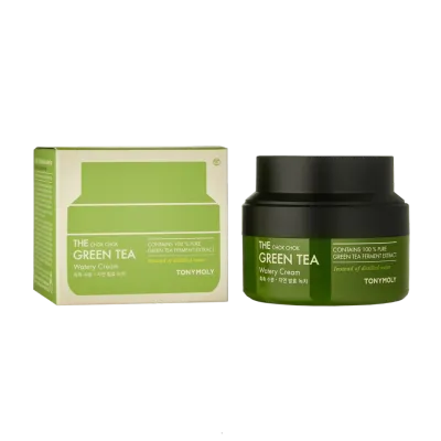 THE CHOK CHOK GREEN TEA WATERY CREAM - yuzni namlantiruvchi krem
