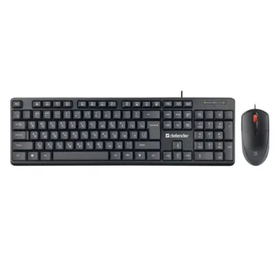 Defender Line C-511 Black klaviatura va sichqoncha to‘plami