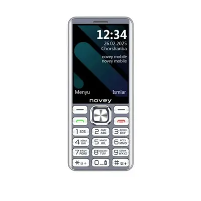 Novey P90 mobil telefoni, Dark Gray