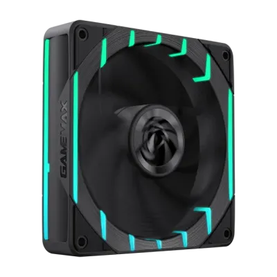 Вентилятор для корпуса GameMax Tornado T12 A RGB, Black