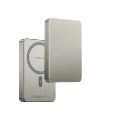 Keephone Lucci PB34 MagSafe 1000 mah tillarang simsiz zaryadlovchi tashqi akkumulyatori