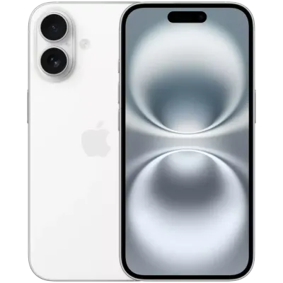Смартфон Apple iPhone 16 128GB White (Sim + Esim)