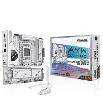 ASUS B850M AYW GAMING WIFI DDR5 ona plata