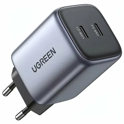 Зарядное устройство UGREEN CD294 2xUSB-C 45W