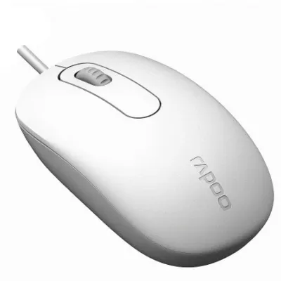 Мышь Rapoo N200 USB белый