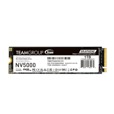 Team Group NV5000 1TB SLC Cache NVMe PCIe Gen4x4 M.2 2280