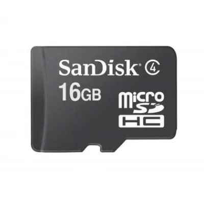 SanDisk microSDHC Card 16GB Class 4 xotira kartasi