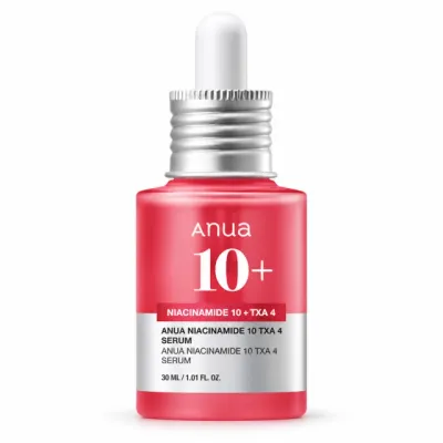 Anua Niacinamide 10% + TXA 4% qorong'u dog'larga qarshi serum, 30 ml