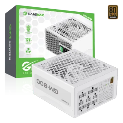 Quvvat bloki Gamemax GM-800, White