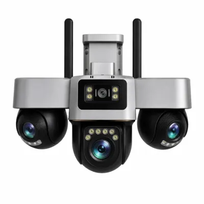 Уличная поворотная камера SC30-4G 2MPx3 (SIM-карта)