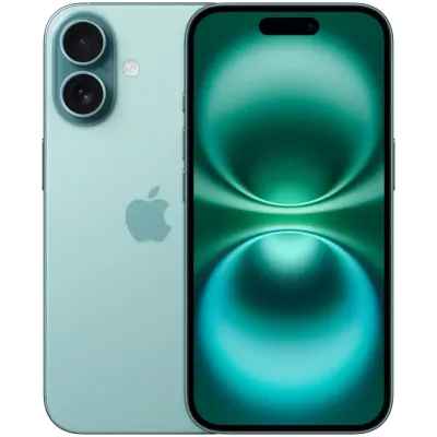 Смартфон Apple iPhone 16 128GB (1 SIM + 1 eSim) Teal