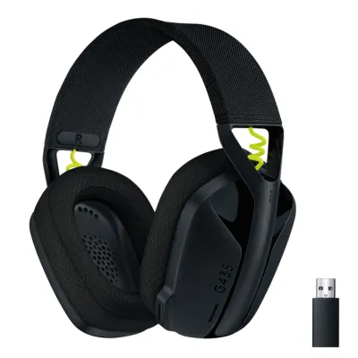 Игровые беспроводные наушники Logitech G435 Wireless , Black