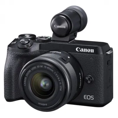 Canon EOS M6 Mark II Kit 15-45mm fotoapparati
