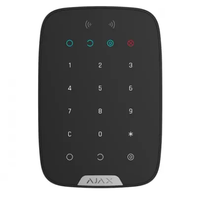 AJAX KeyPad Plus Black sensor tugmali simsiz klaviaturasi