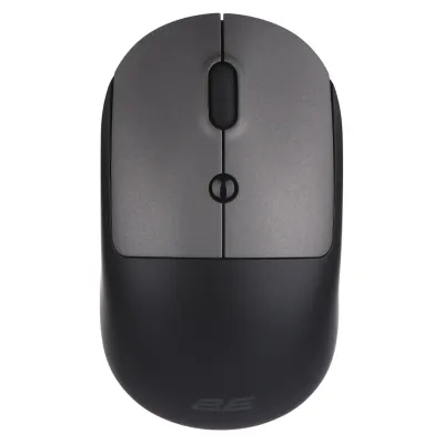 Мышь 2E MF218 Silent WL BT Black/Gray (2E-MF218WBG), Black/Gray
