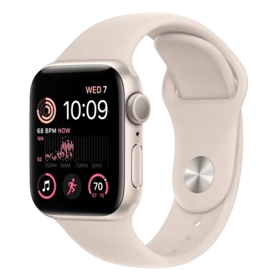 Смарт часы Apple Watch SE GPS (Gen2) 44 мм Starlight Sport Band