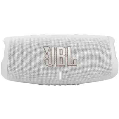 JBL Charge 5 Silver rangli ko‘chma akustikasi