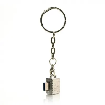 Keyshain OTG-921 Type-C Silver perexodnigi