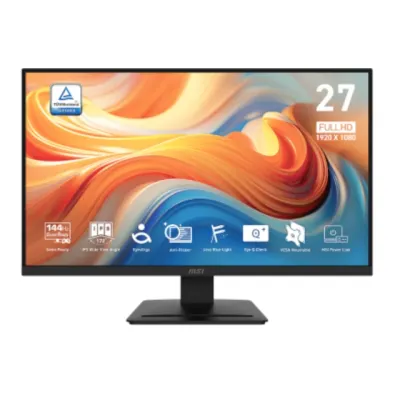 Monitor MSI PRO MP273L E14 27″ IPS Monitor, Full HD 1920×1080, 1 ms, 144 Hz, HDMI + DisplayPort, Black