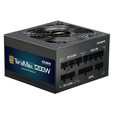 Блок питания Zalman Power supply TeraMax 1200-TMX (1200W), 100-240VAC, 90%, 80, Gold