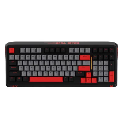 Rapoo ESK750-98 Grey Black Red klaviaturasi