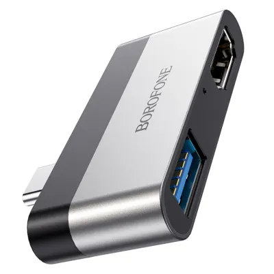 Type-C - USB3.0 + HDMI Borofone DH2 adapteri