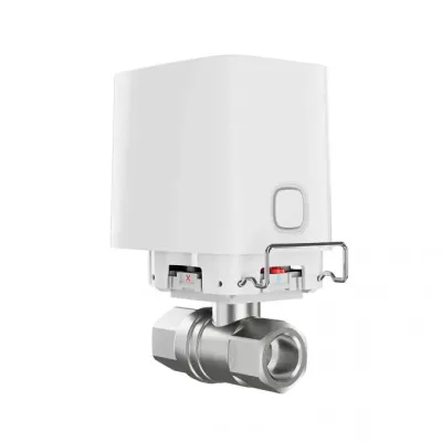 Ajax WaterStop [3/4] (9SA) white masofadan boshqarish xususiyatiga ega aqlli kran