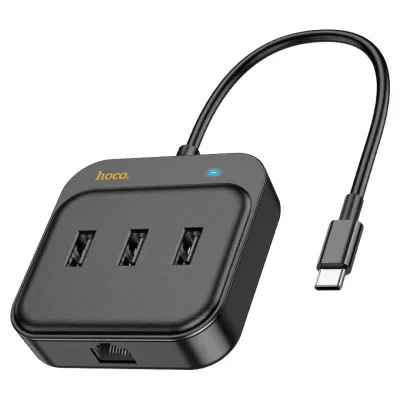 Hub Hoco HB35 Type-C 4 in 1 adapteri, Macbook uchun!