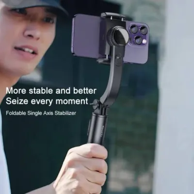Yesido SF14— Selfie Stick + 360° aylanuvchi stabilizator