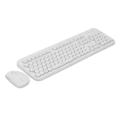 Klaviatura va sichqoncha Immer SMK-642383AG (simsiz to'plam), White