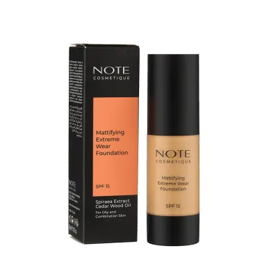 Тональный крем NOTE MATTIFYING EXTREME WEAR FOUNDATION 101 SPF15 (30 мл)