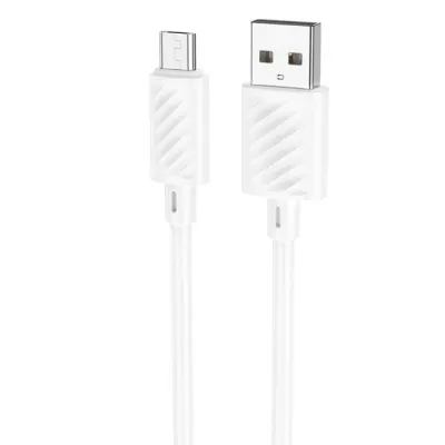 Кабель Hoco X88 USB to Micro-USB 1m белый