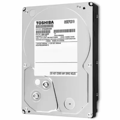 Toshiba HDD 4TB DT02ABA400 qattiq diski